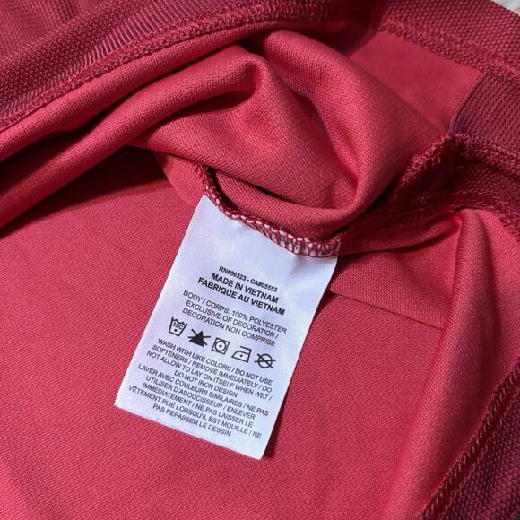 Nike Tiger Woods Polo Shirt Mens XL Sunday Red Blade Collar Snap Golf CT3797 - Picture 7 of 9